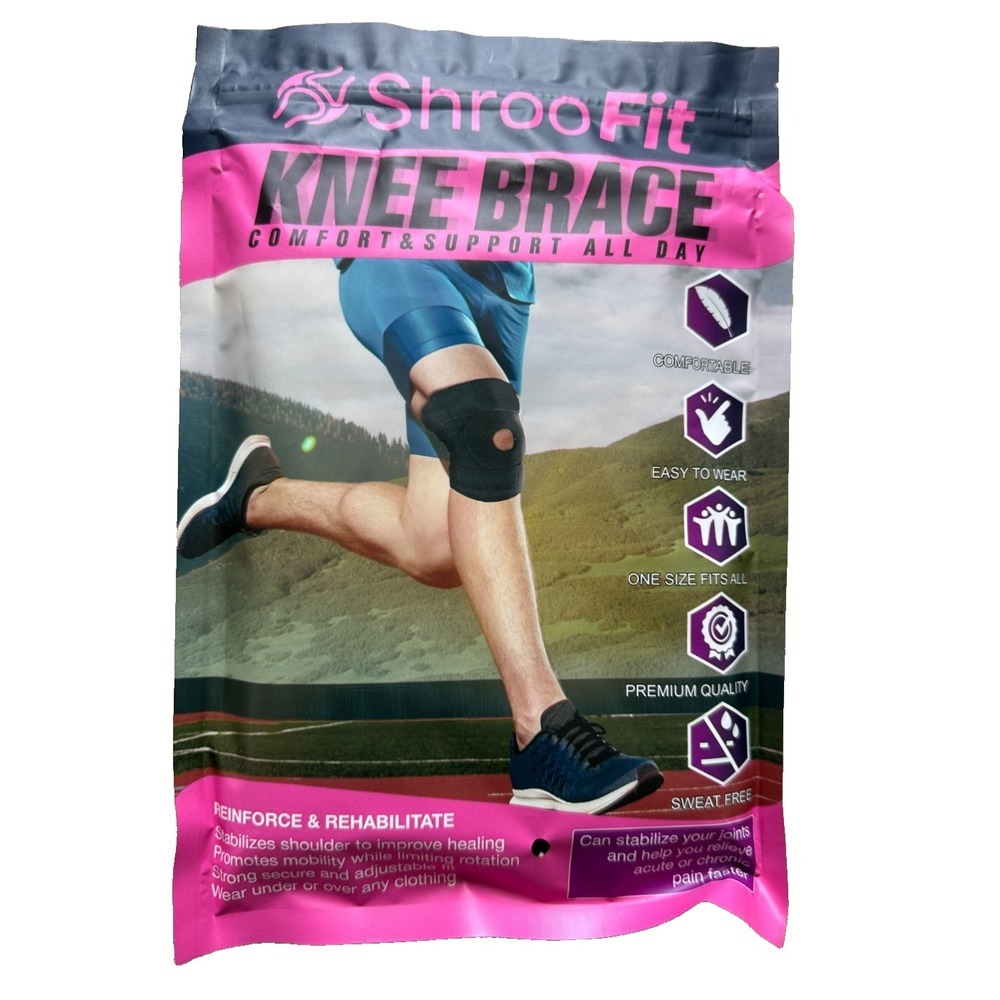 Knee Brace for Knee  Comfort & support‎  Pain Relief - Support Unisex -NEW